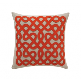 Persimmon Labyrinth Pillow